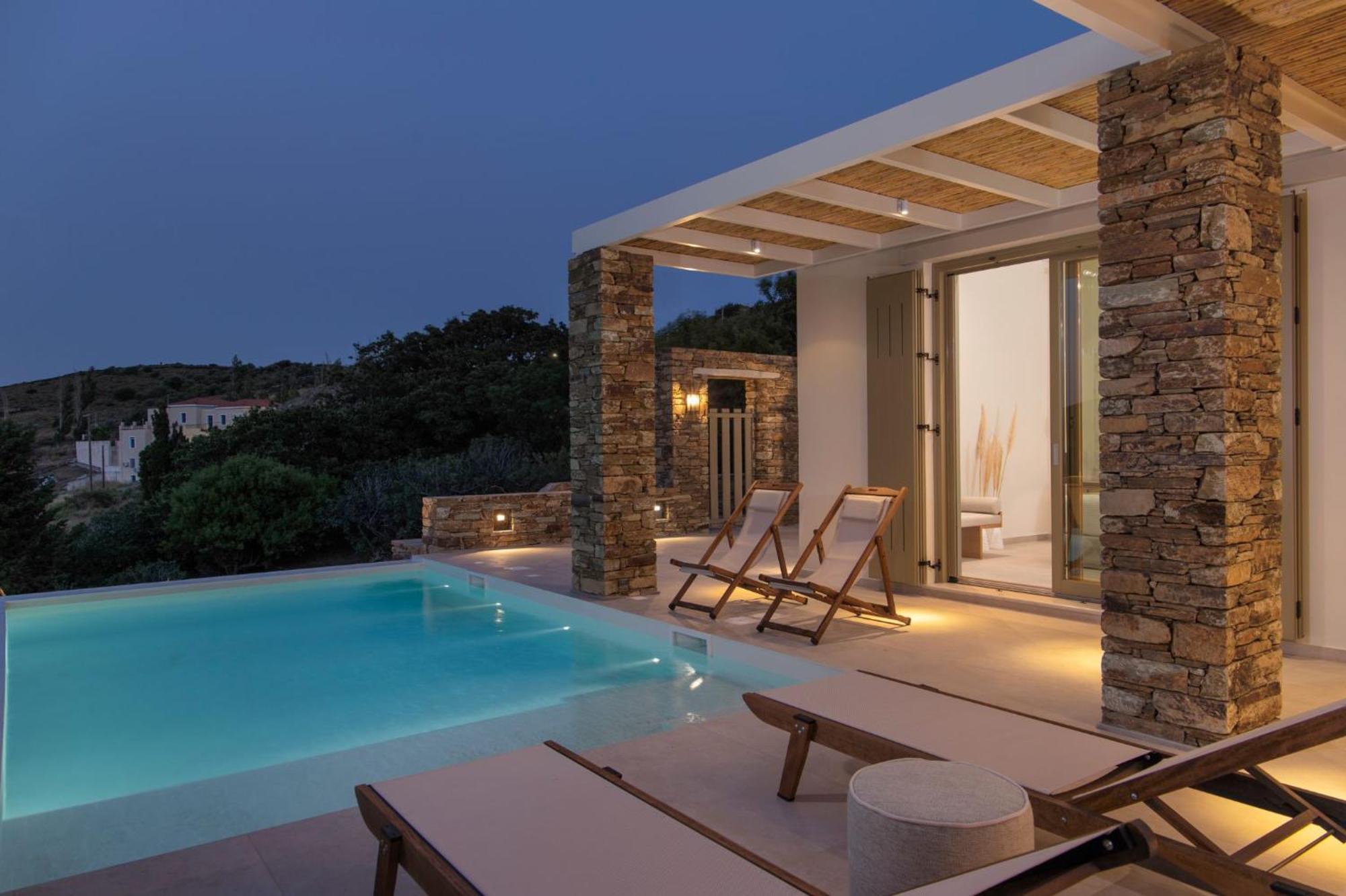 Casa Di Fiori Andros Suites Exterior foto