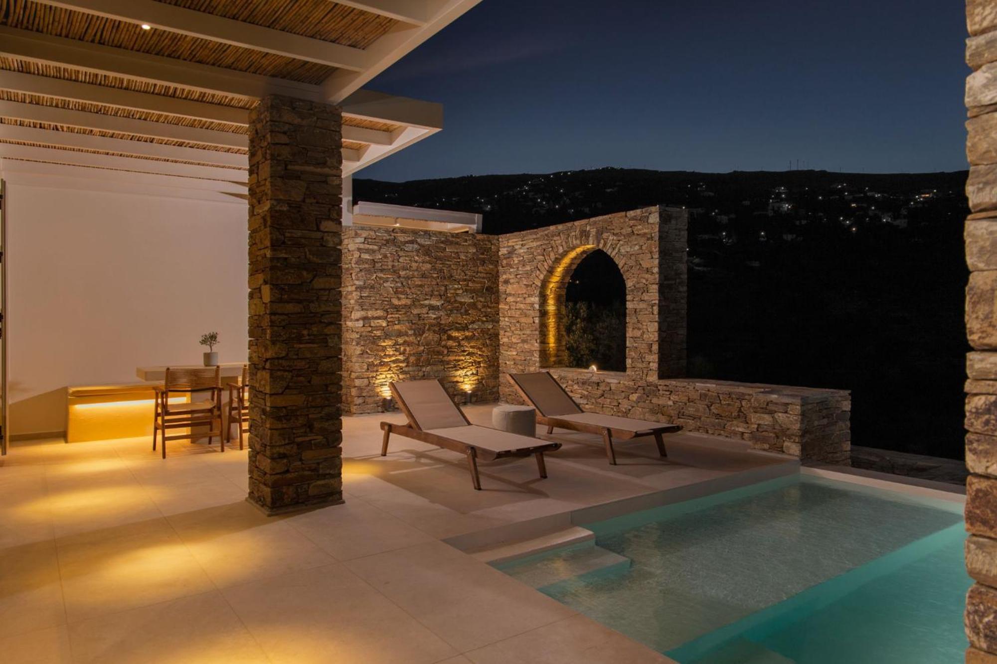 Casa Di Fiori Andros Suites Exterior foto