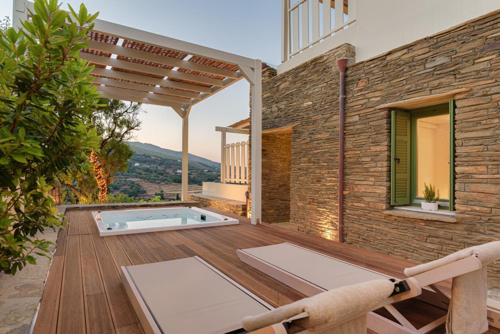 Casa Di Fiori Andros Suites Exterior foto